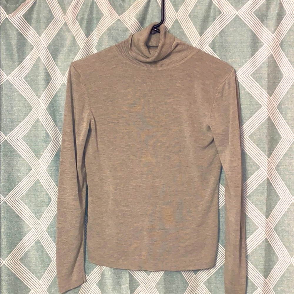 Grey Turtleneck